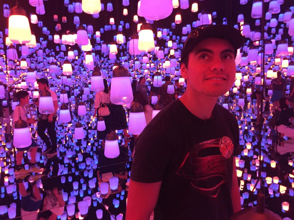 USQ Film Student – Digital Art Museum Tokyo Japan