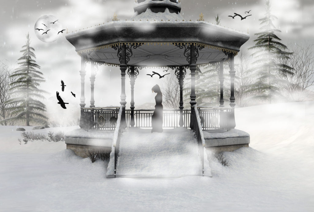 USQ Student Digital Art – Haunted Winter